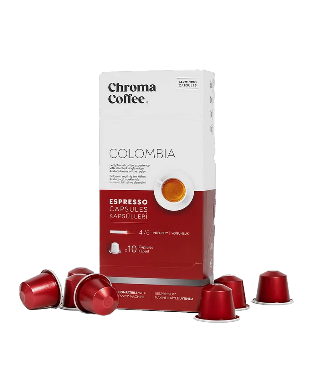 Chroma Coffee Classic Series Colombia 10x Kapsül Kahve