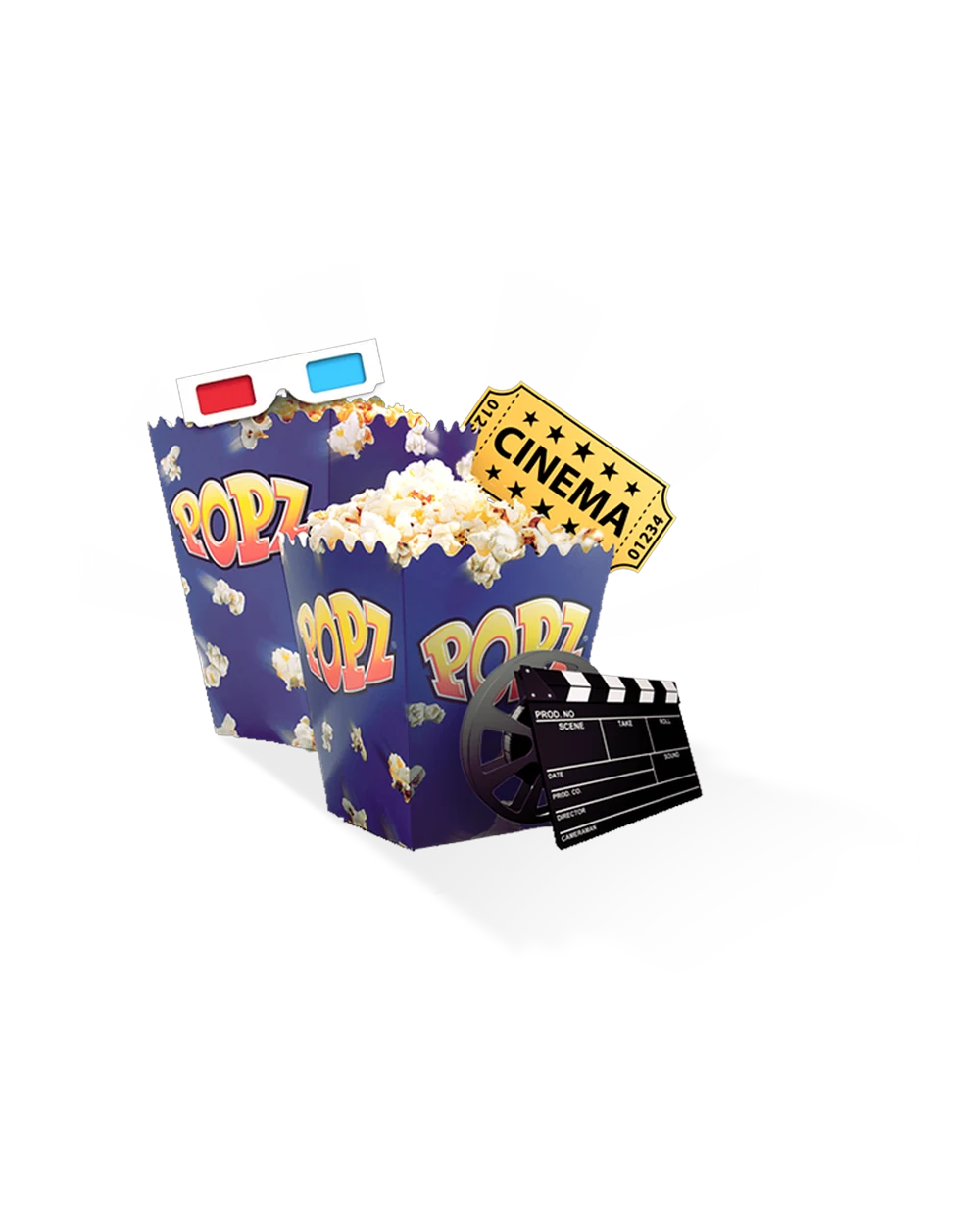 POP'n MORE Patlamış Mısır Sinema Kutusu
