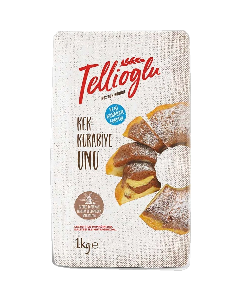 Tellioğlu Kek Kurabiye Unu 1 kg